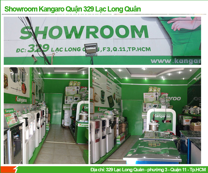 Showroom Kangaroo Lạc Long Quân