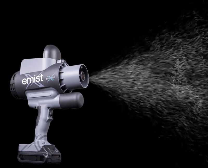 EMIST – GIẢI PHÁP KHỬ TRÙNG TĨNH ĐIỆN HIỆU SUẤT VƯỢT TRỘI Thương hiệu EMist