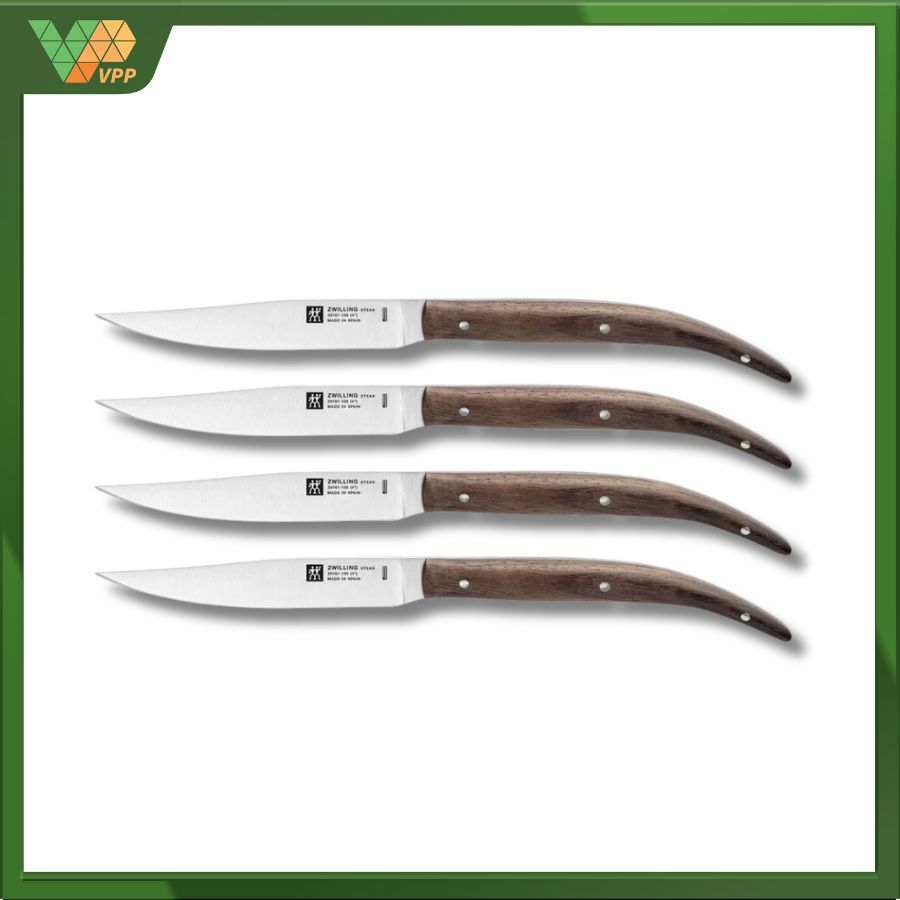 Bộ dao bít tết ZWILLING Steak màu nâu 4 cái