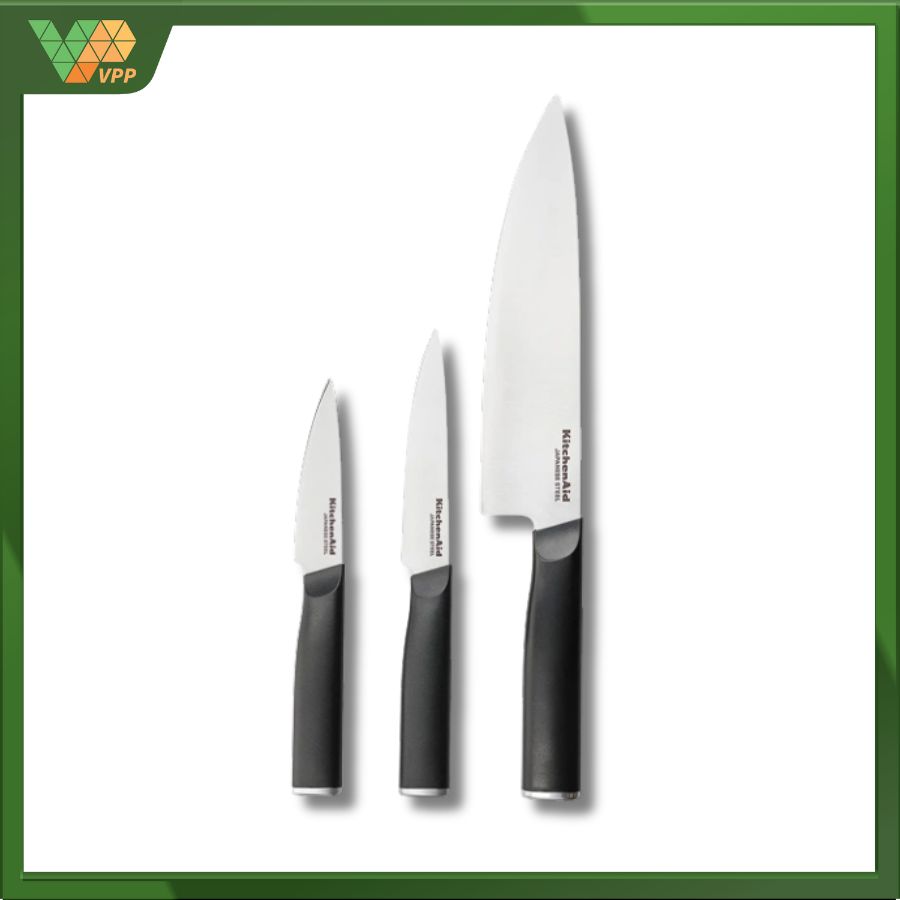 Bộ dao Chef Classic KitchenAid 3 món chính hãng