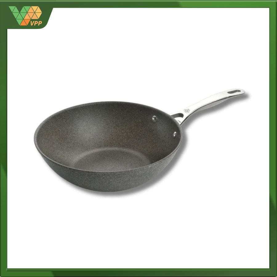 Chảo Wok nhôm chống dính Salina Granitium BALLARINI 30cm