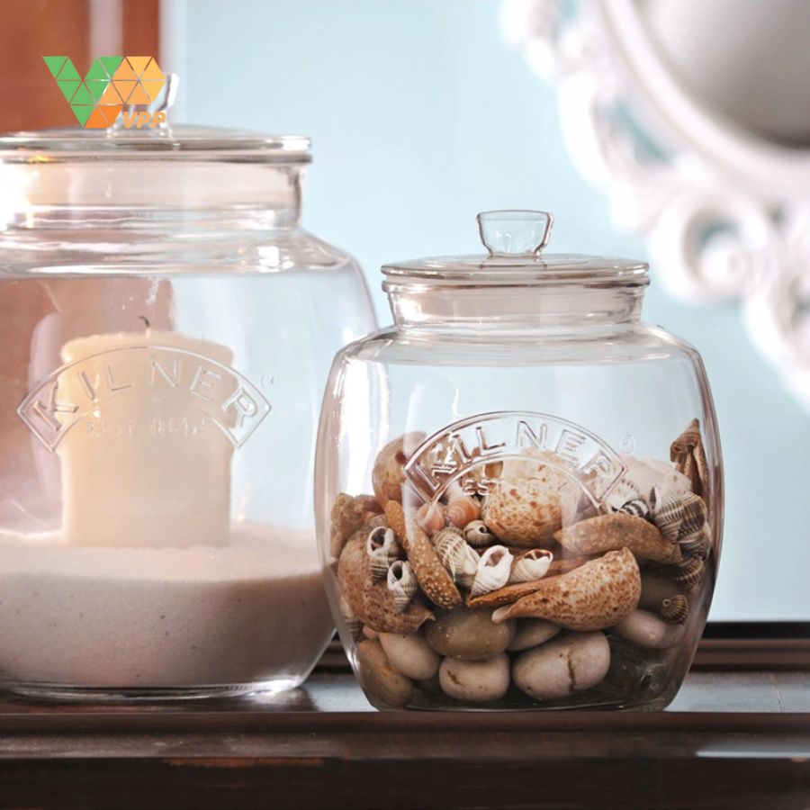 Hũ thủy tinh bầu Kilner 0.85L