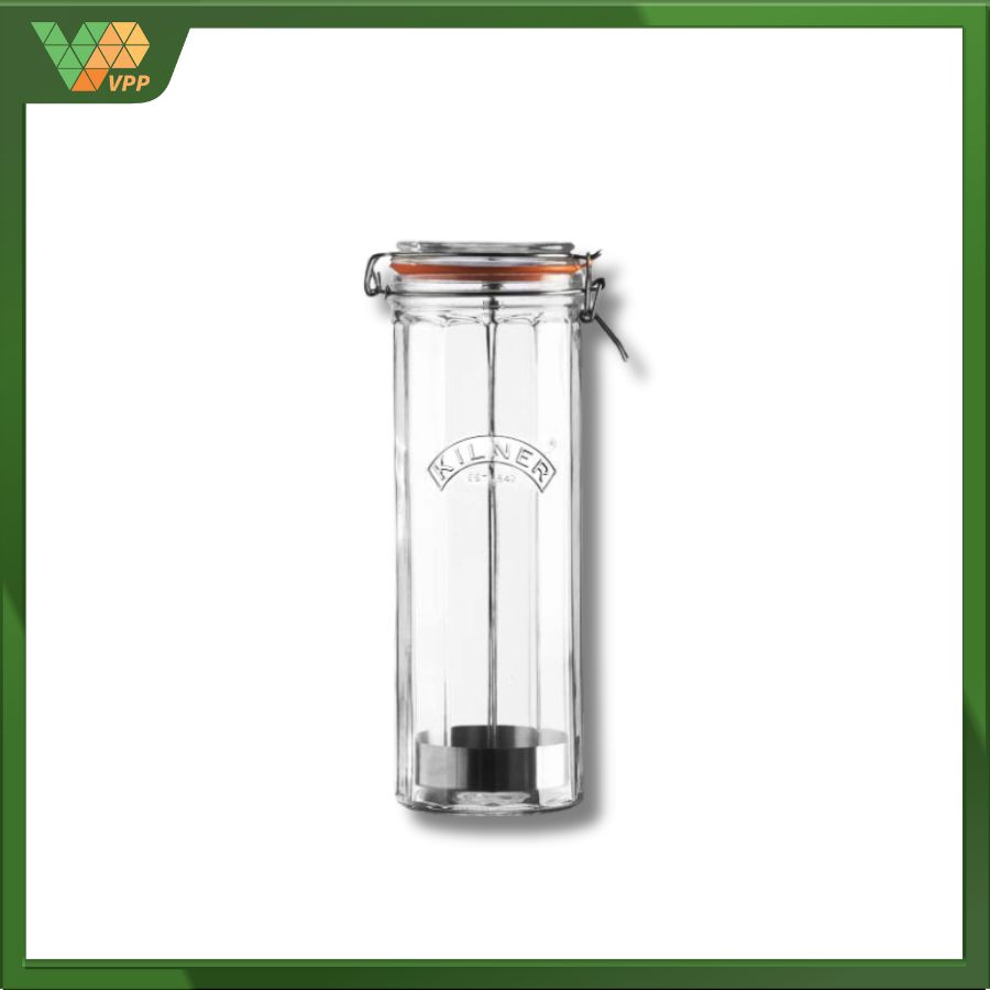 Hũ thủy tinh đựng mì vát cạnh Kilner 2.2L
