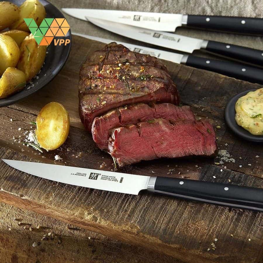 Lưu ý vệ sinh và sử dụng Bộ dao bít tết ZWILLING Steak màu đen 4 cái