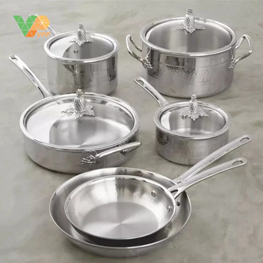 Lưu ý vệ sinh và sử dụng Bộ nồi inox RUFFONI Omegna 10 món