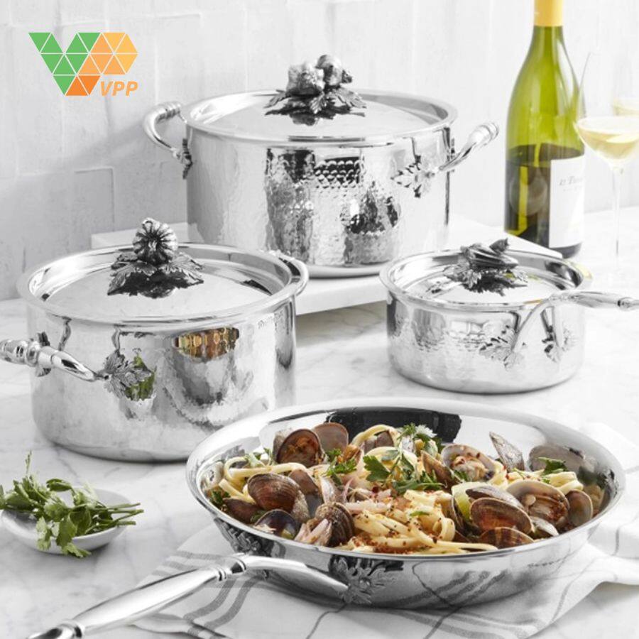 Lưu ý vệ sinh và sử dụng Bộ nồi inox RUFFONI Opus Prima - 7 món