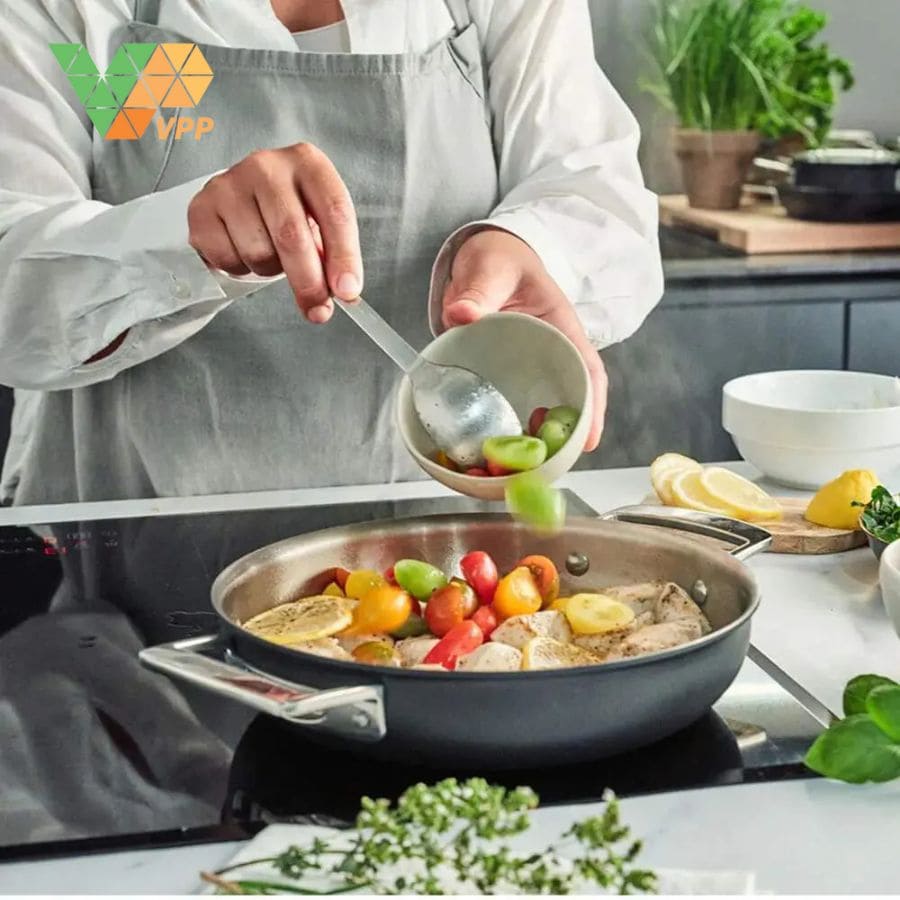 Lưu ý vệ sinh và sử dụng Chảo inox Demeyere Black 5 - 24cm