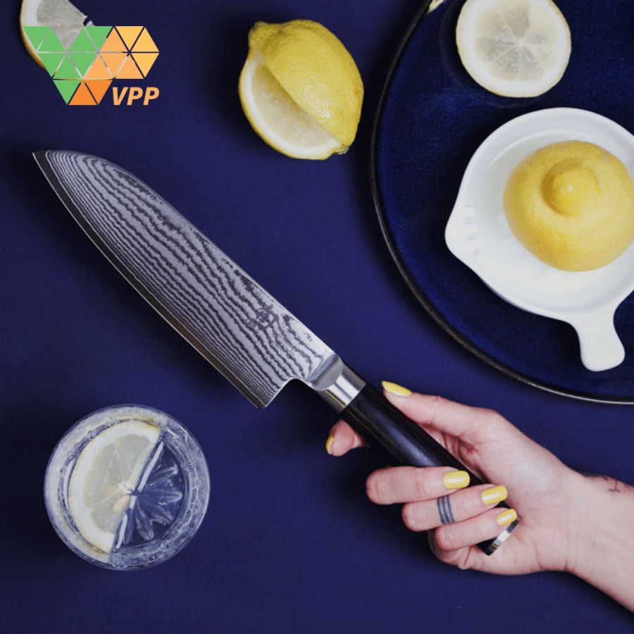 Lưu ý vệ sinh và sử dụng Dao Santoku Shun Classic 18cm