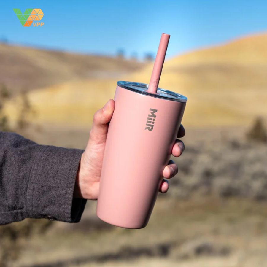 Ly giữ nhiệt Tumbler kèm ống hút chính hãng