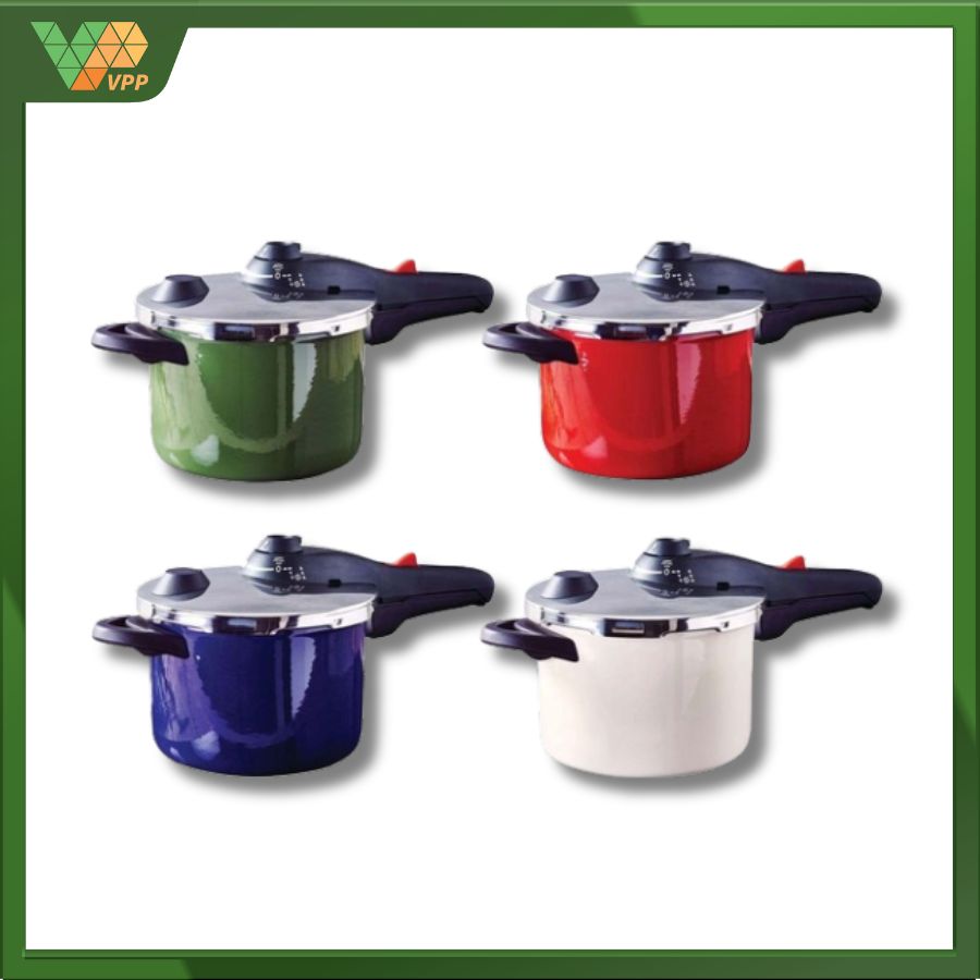 Nồi áp suất tráng men BK Indigo  - 5.7L