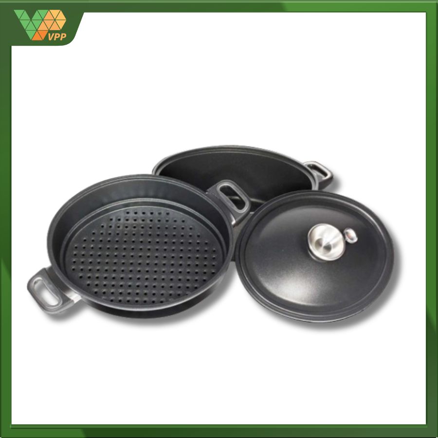 Nồi hấp khô AMT 33x26cm