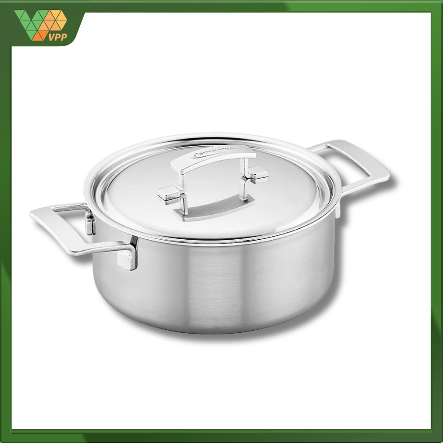 Nồi inox Demeyere Industry 5 - 24cm (5.2L) chính hãng