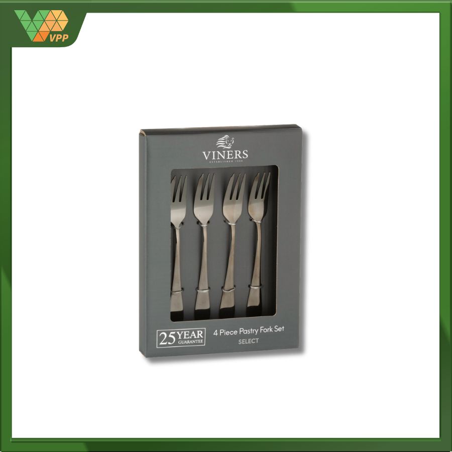 Bộ nĩa Select màu bạc 4 món chính hãng