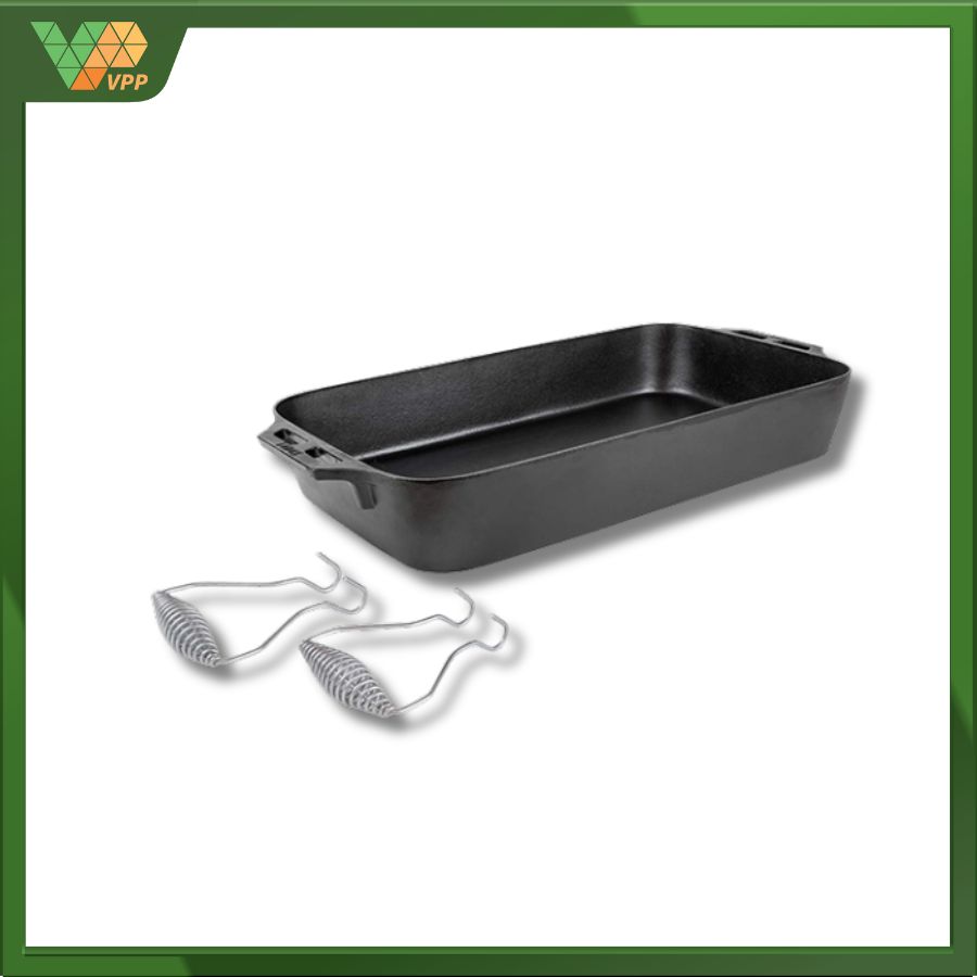 Khay gang LODGE Fish Pan chính hãng