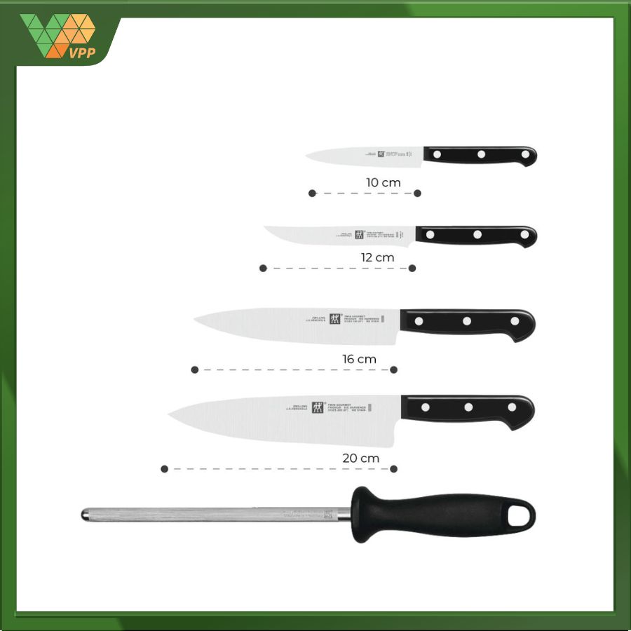 Lưu ý vệ sinh và sử dụng hộp dao Twin Gourmet 6 món