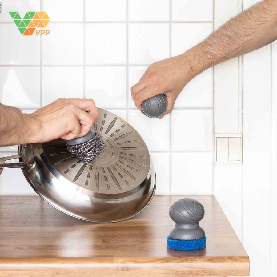 Lưu ý vệ sinh và sử dụng Bộ dụng cụ chà rửa cầm tay 5 món