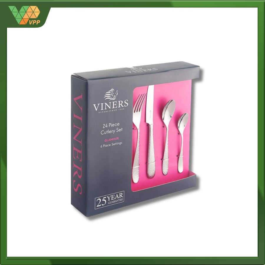 Lưu ý vệ sinh và sử dụng bộ dao muỗng nĩa Glamour Viners 24 món