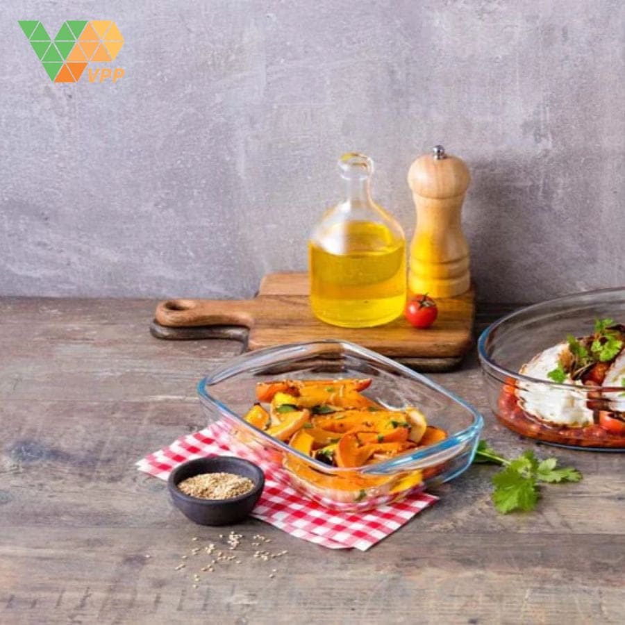 Lưu ý vệ sinh và sử dụng khay bánh hình chữ nhật Ocuisine 28x20x5cm