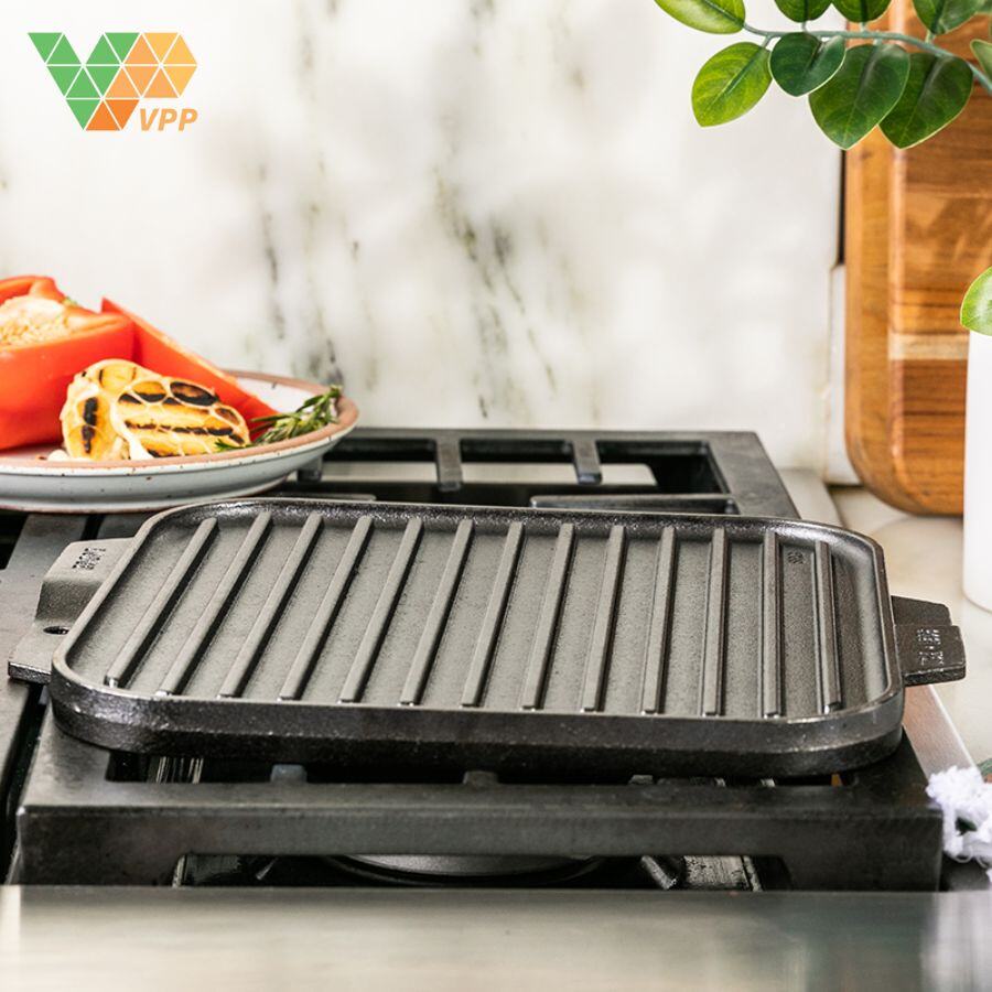 Lưu ý vệ sinh và sử dụng khay gang nướng LODGE đa năng 26.7cm