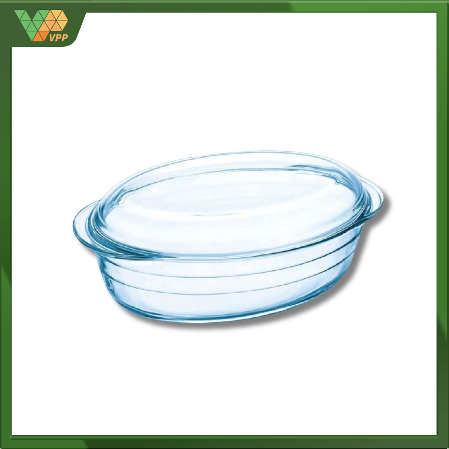 Tô gốm thủy tinh oval Ocuisine chính hãng
