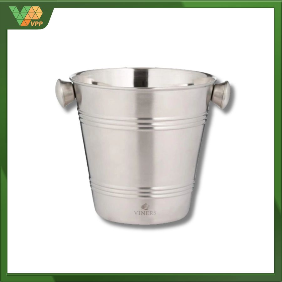 Xô đá màu bạc Viners 1 lít chính hãng