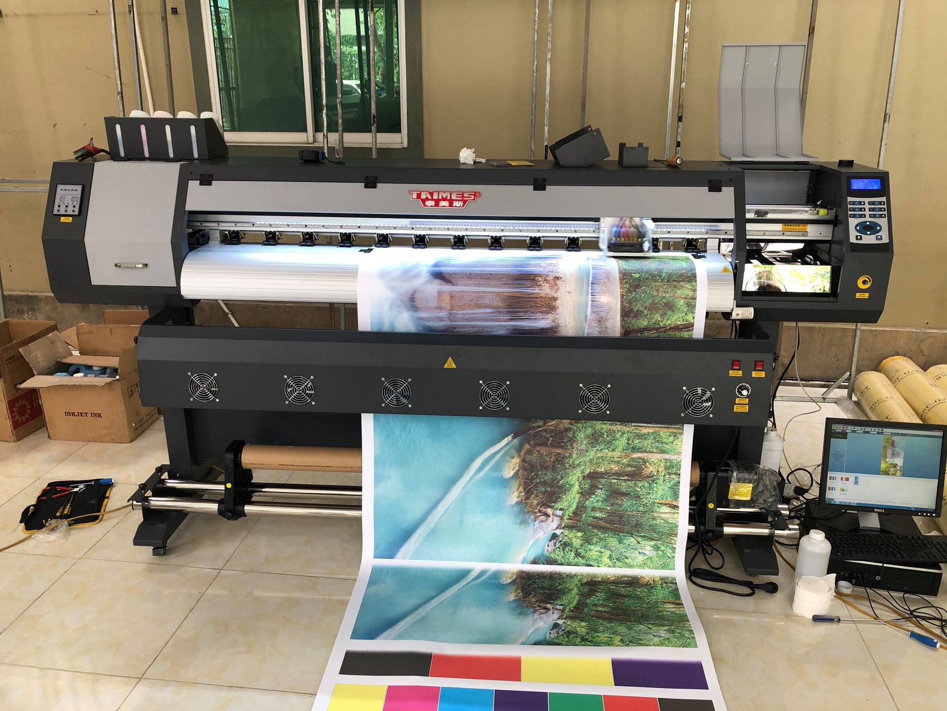 Máy in bạt khổ 1m8