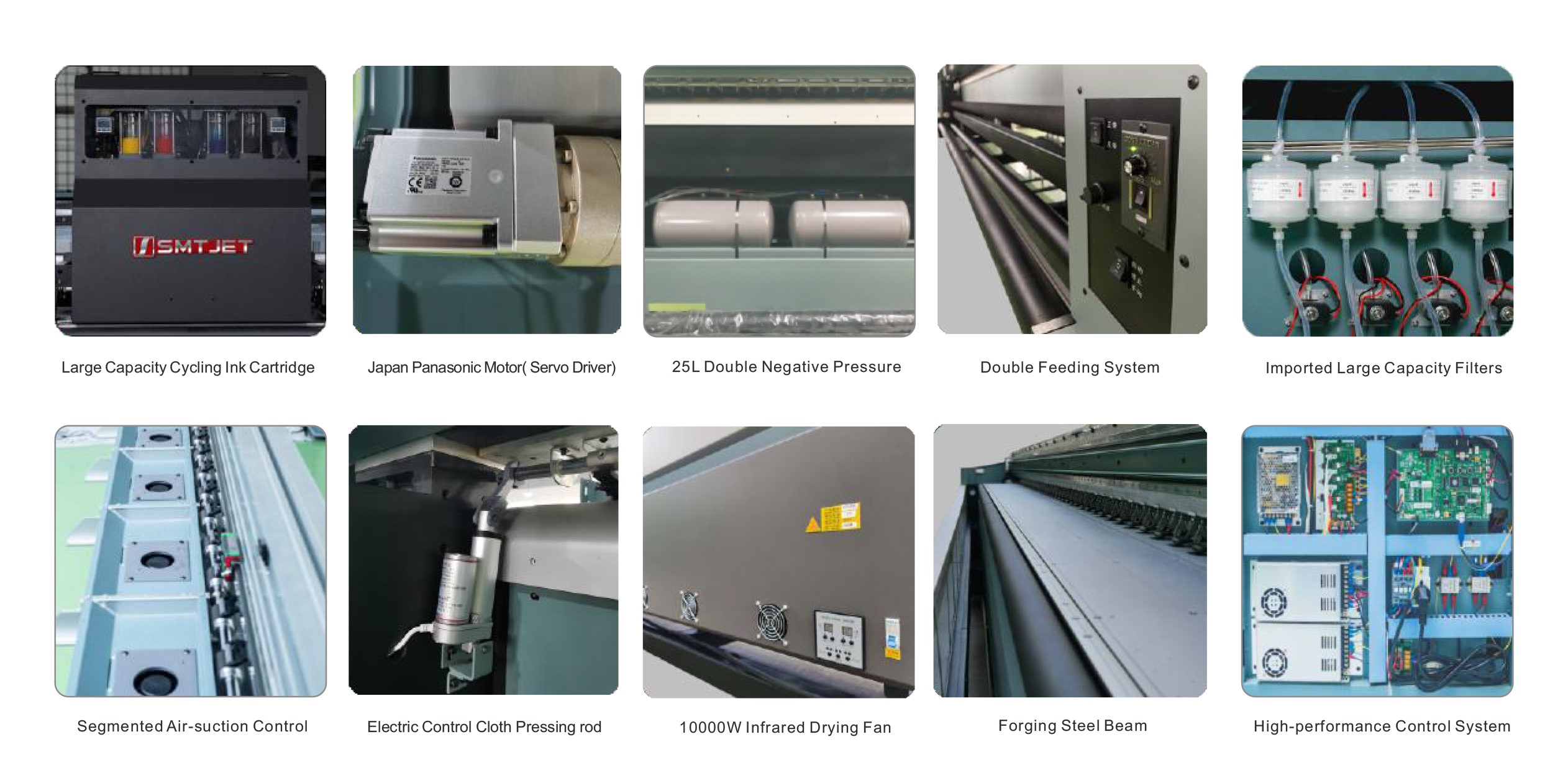 Máy in bạt khổ lớn 5m SMT jet 5306 có tốc độ in ấn nhanh