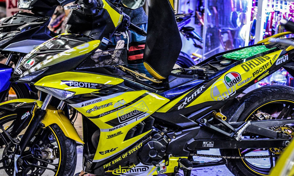 Decal dán logo xe máy