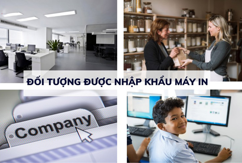 Một số đối tượng được quy định mới được pháp nhập khẩu máy in