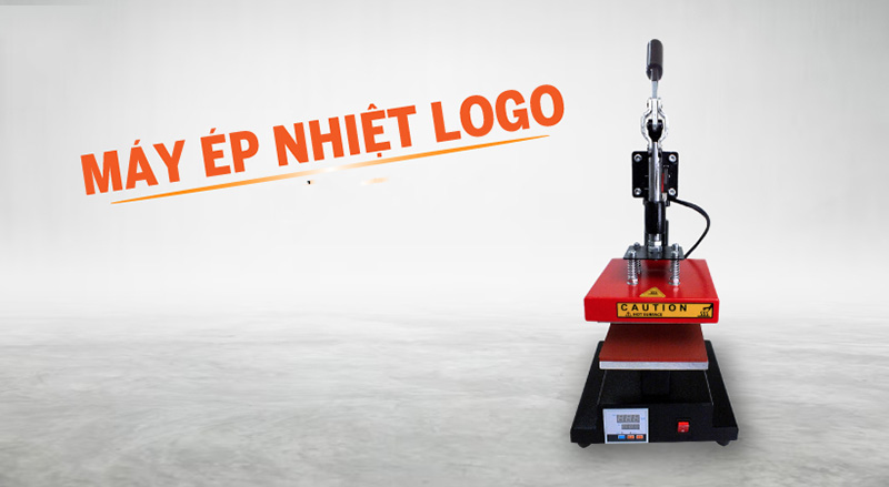 Máy ép nhiệt logo chuyên sử dụng để in ép nhiệt logo
