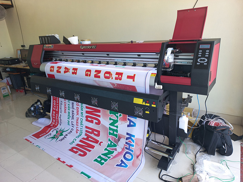 Máy in tem nhãn decal Eyeclor JC-1600S
