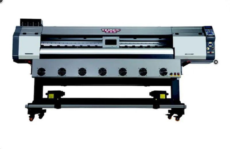Máy in decal Hifi Taimes T1601 trang bị đầu in i3200 nhập khẩu từ Nhật Bản đảm bảo tốc độ in ấn nhanh