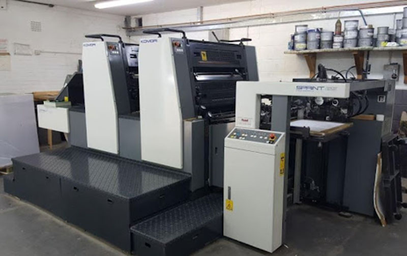 Máy in offset 2 màu