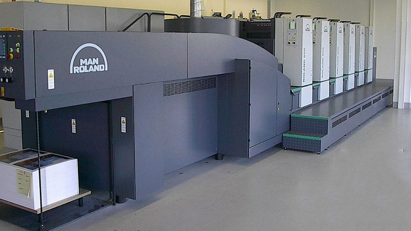 Máy in Manroland