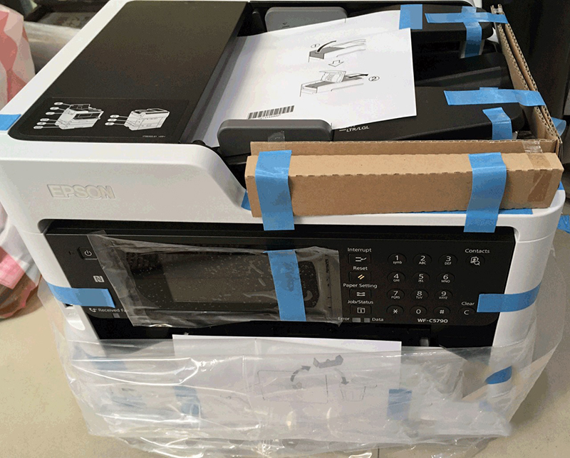 Máy đảm bảo tốc độ in ấn nhanh chóng, chất lượng bản in sắc nét