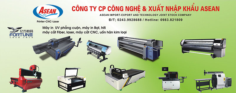 ASEAN là một trong những đơn vị cung cấp máy in chuyển nhiệt uy tín ở Hà Nội