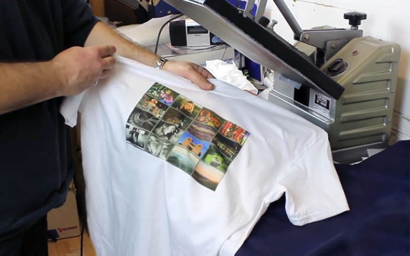 In chuyển nhiệt lên vải có ứng dụng đa dạng trong ngành may mặc và các sản phẩm vải