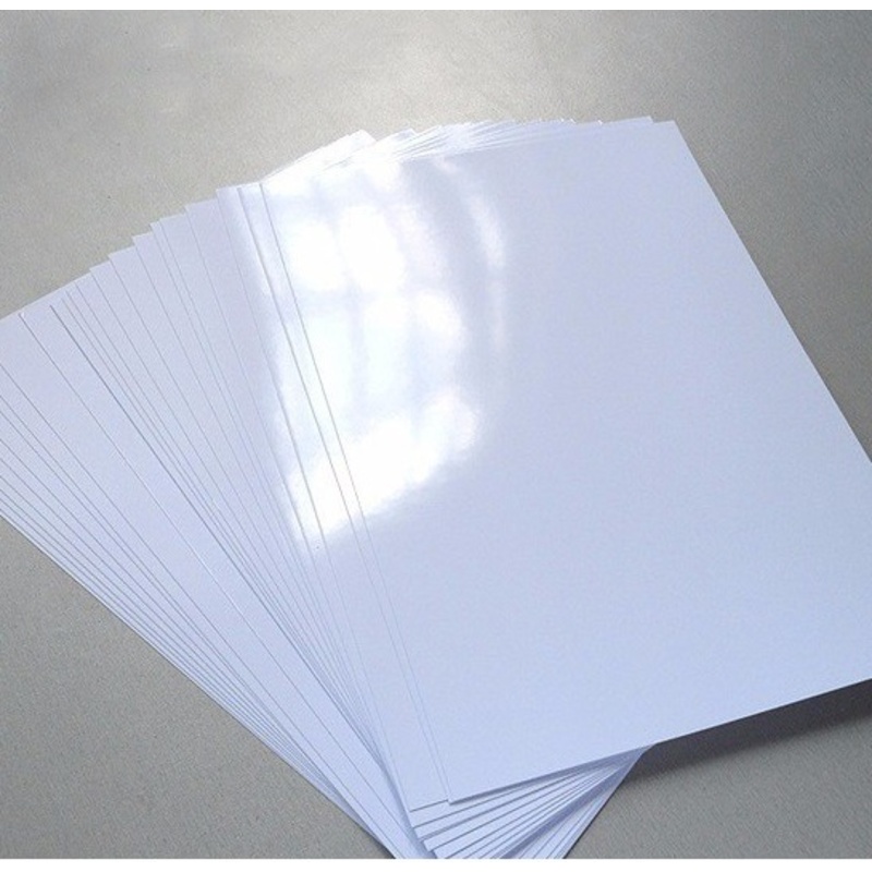 Giấy decal A4 có khả năng bám mực tốt