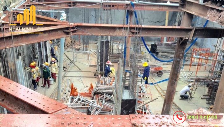 Sử dụng vật liệu chất lượng thi công phần thô