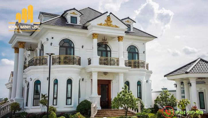 Hình ảnh biệt thự đẹp lung linh sau khi hoàn thiện