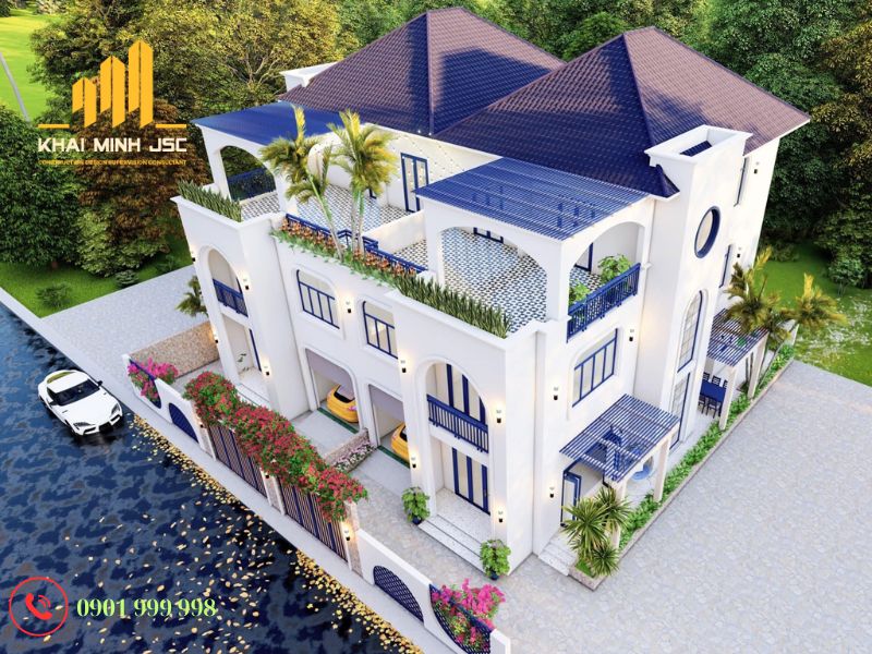 Mẫu biệt thự khoe trọn vẻ xa hoa, lộng lẫy