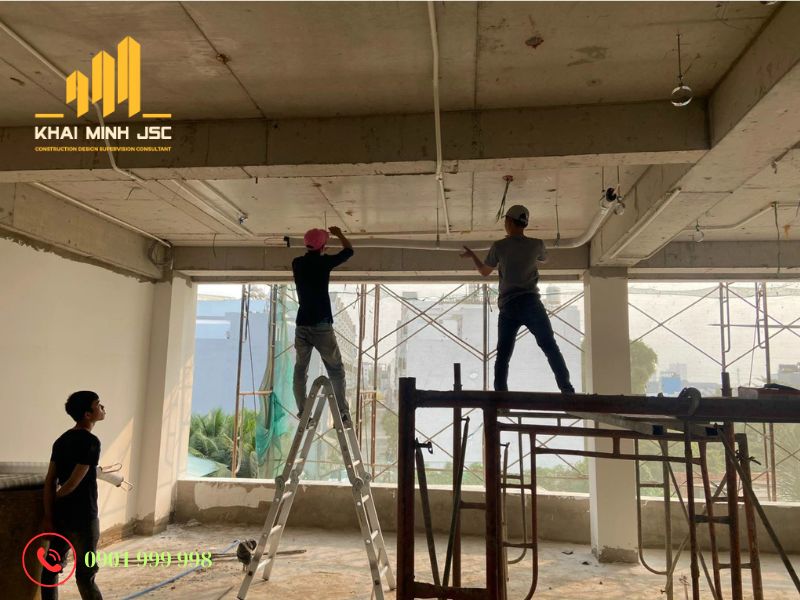 Công đoạn thi công phần móng nhà