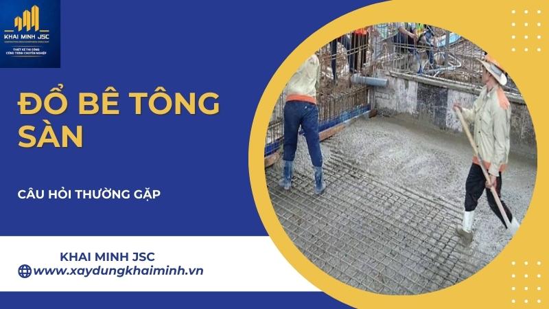 đơn giá 1m3 be tông trộn tay