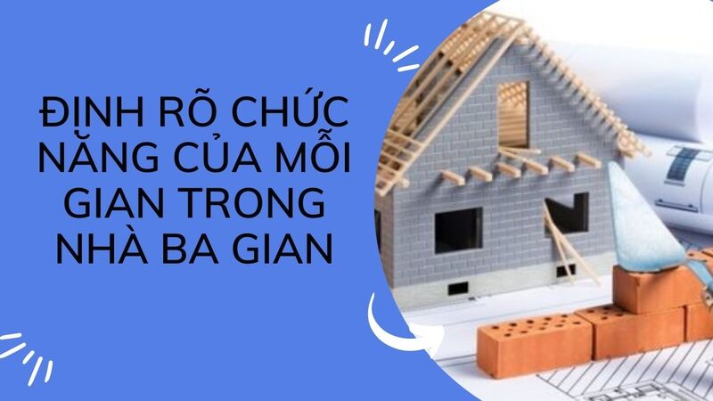 mẫu nhà 3 gian mái bằng