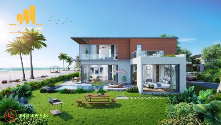 Thiết kế biệt thự ven biển thoáng đãng, đẳng cấp