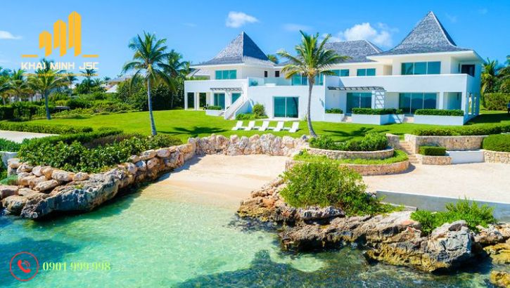 Thiết kế biệt thự biển đẹp nhất với kiểu kiến trúc độc đáo, khác biệt