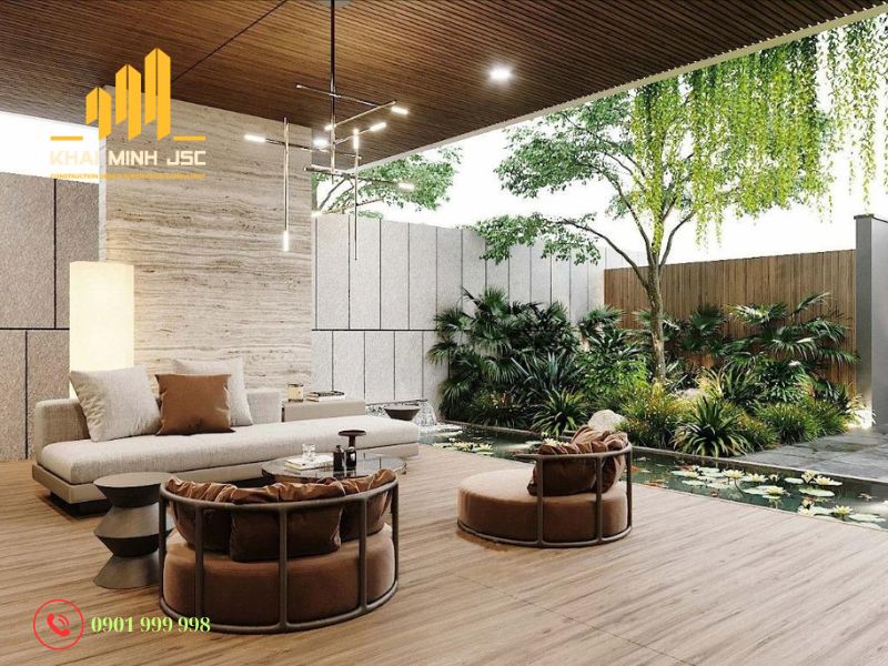 Biệt thự không vách ngăn tối ưu công năng sử dụng