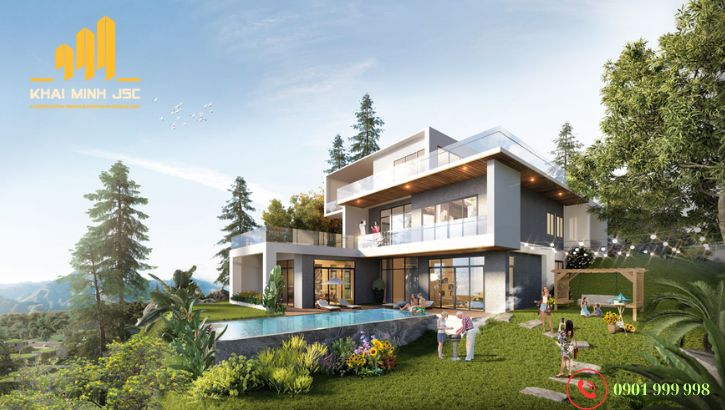 Mẫu thiết kế biệt thự sinh thái trên đồi tuyệt đẹp và hấp dẫn