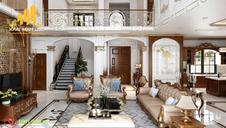 Nguyên tắc quan trọng để bố trí nội thất biệt thự hợp phong thủy