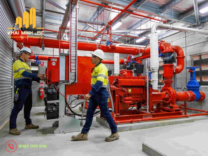 Xây dựng công trình đảm bảo tiêu chuẩn PCCC